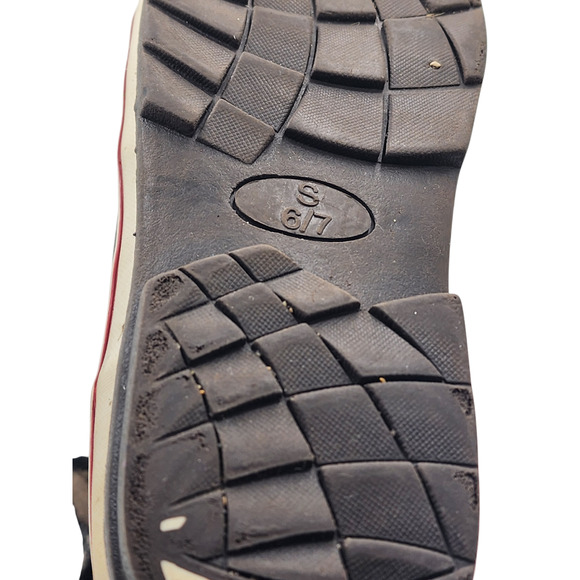 Aztec Print Snow Boots Warm Faux Fur Women Size 6/7 Boho Cozy Winter W22750 - Picture 9 of 16